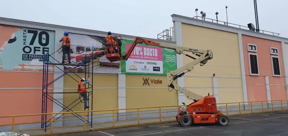 Manlift de Fapmelsa en Minka